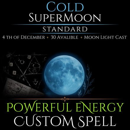 Cold SuperMoon Powerful Energy Custom Spell