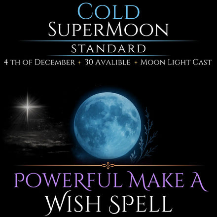 Cold SuperMoon Make A Wish Spell