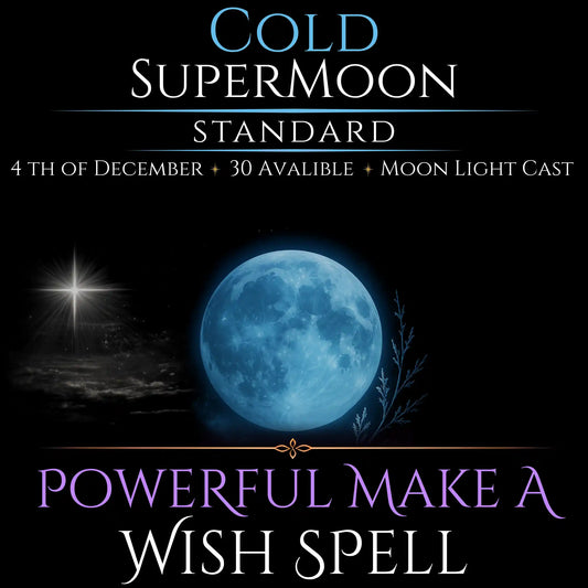 Cold SuperMoon Make A Wish Spell