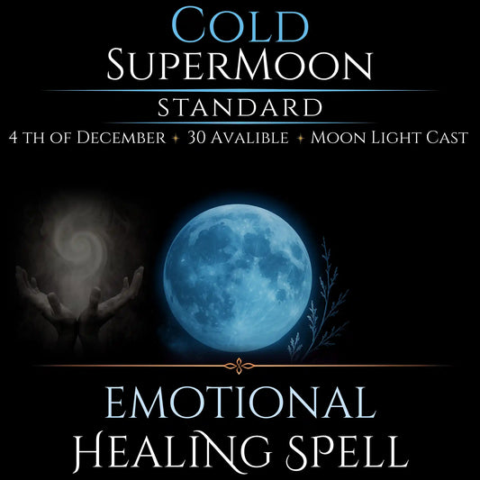Cold SuperMoon Fast Results Healing Spell