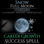 Snow Full Moon Career Growth Success Spell