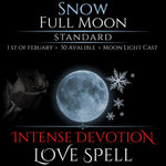 Snow Full Moon Intense Devotion Love Spell