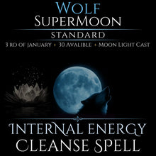 Wolf SuperMoon Internal Energy Cleanse Spell