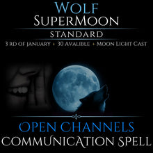 Wolf SuperMoon Open Communication Clarity Spell