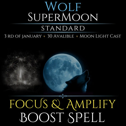 Wolf SuperMoon Focus & Amplify Boost Spell