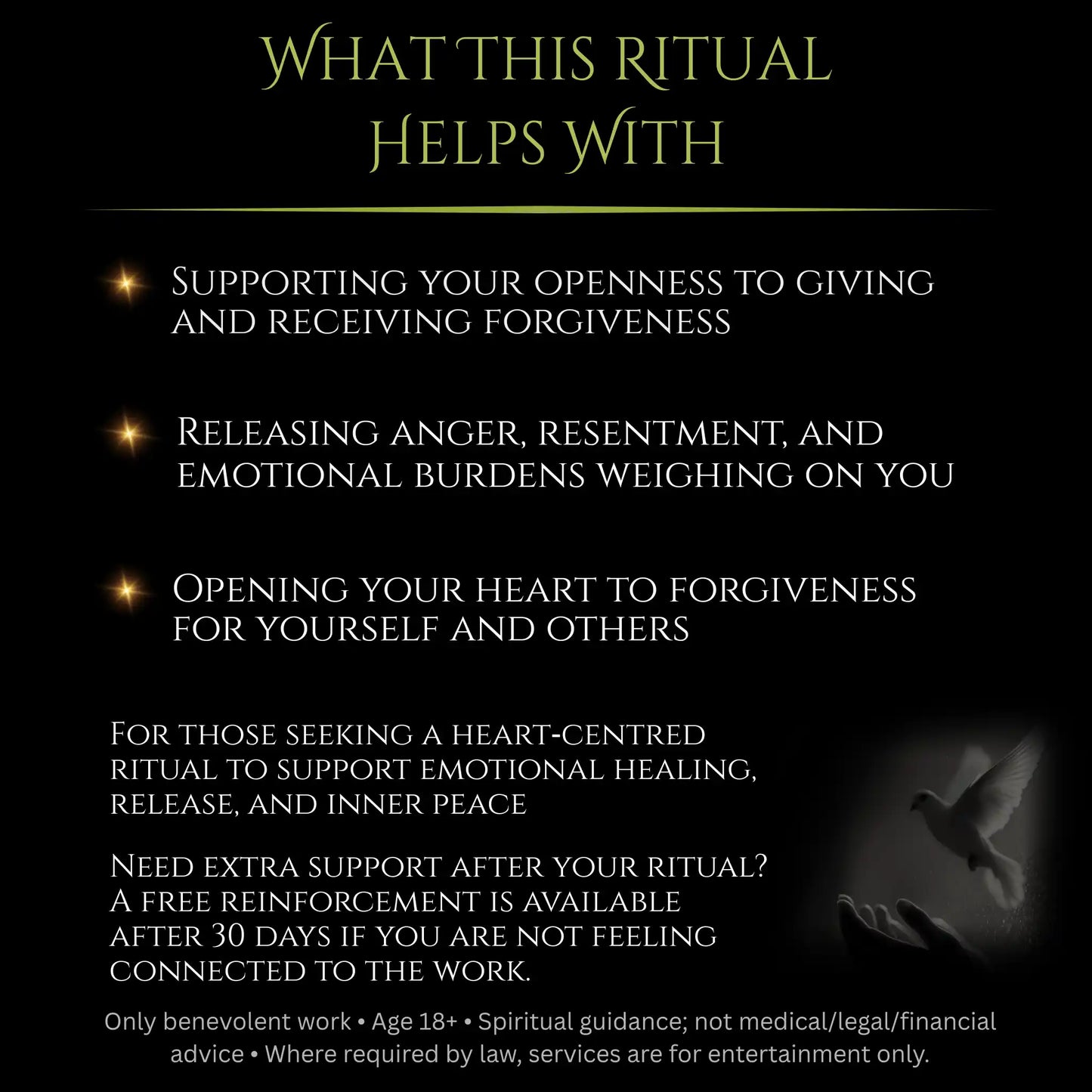Forgiveness & Peace Ritual