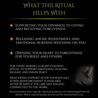 Forgiveness & Peace Ritual