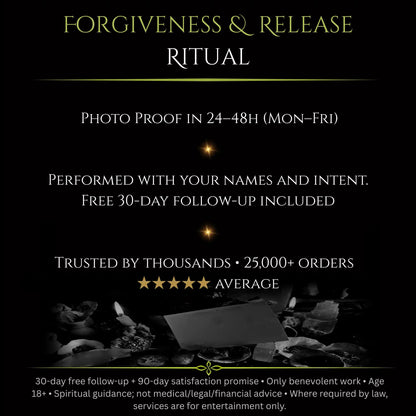 Forgiveness & Peace Ritual