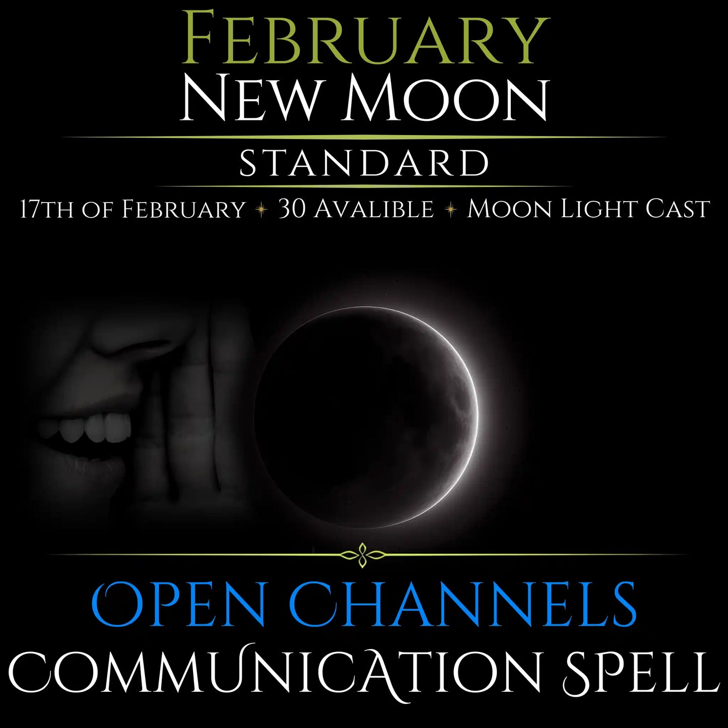 February New Moon Eclipse Open Communication Clarity Spell