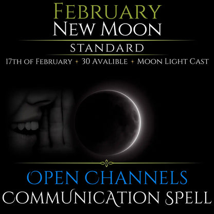 February New Moon Eclipse Open Communication Clarity Spell