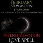 February New Moon Eclipse Intense Devotion Love Spell