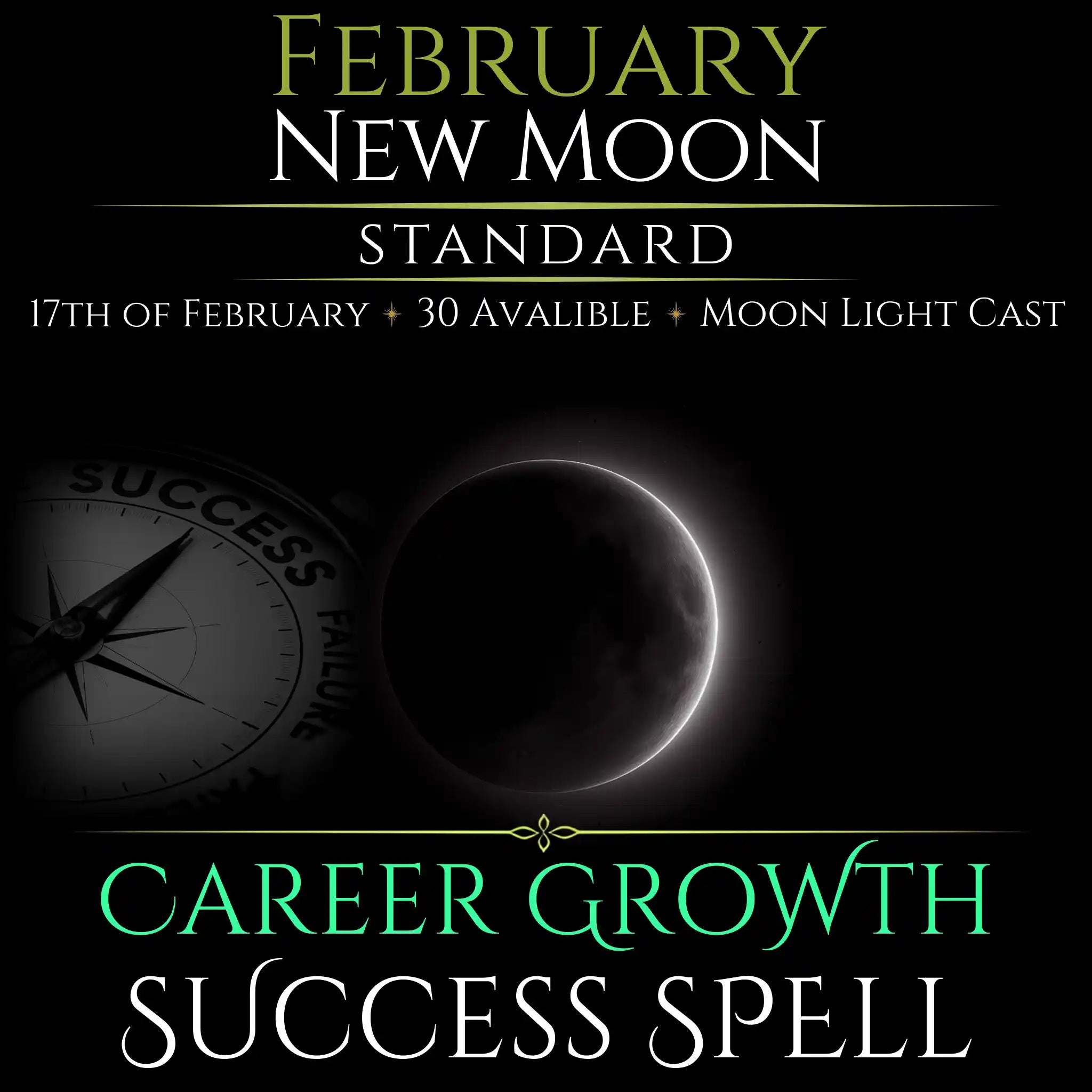 February New Moon Eclipse Career Growth Success Spell