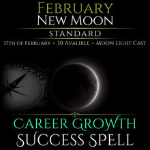 February New Moon Eclipse Career Growth Success Spell