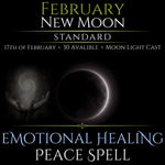 February New Moon Eclipse Emotional Healing Peace Spell