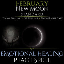 February New Moon Eclipse Emotional Healing Peace Spell