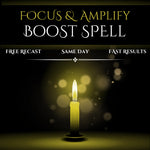 Focus & Amplify Boost Spell