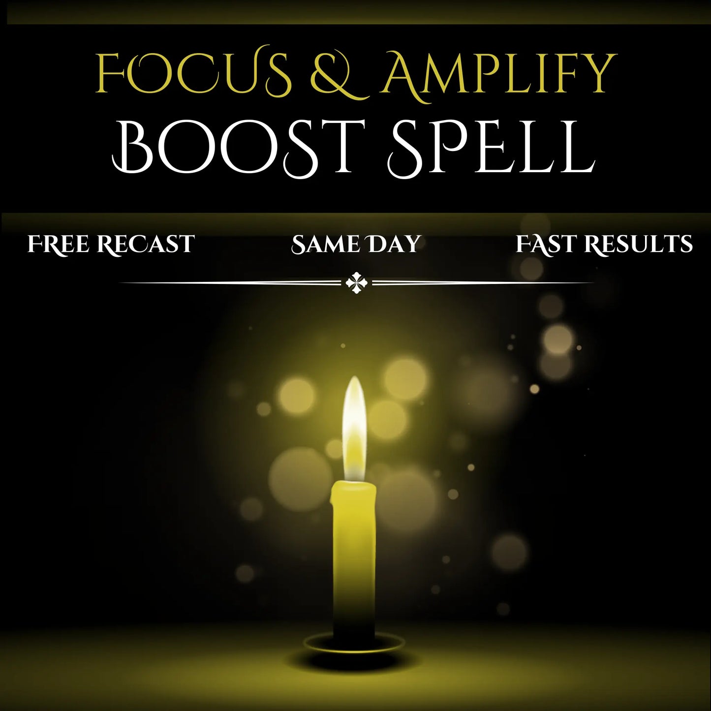 Focus & Amplify Boost Spell