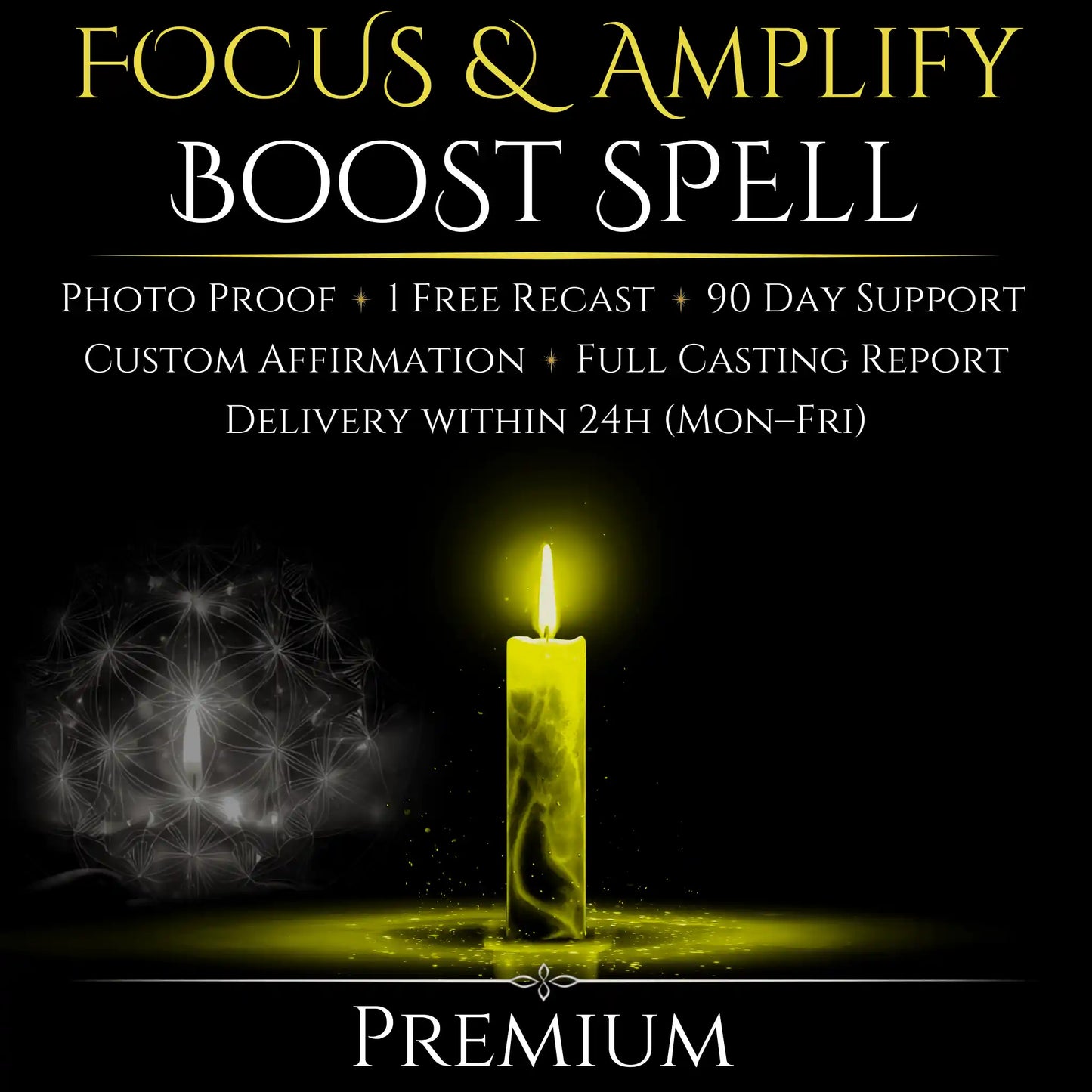 Focus & Amplify Boost Spell
