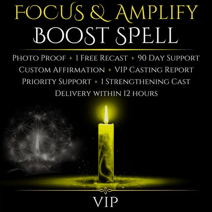 Focus & Amplify Boost Spell
