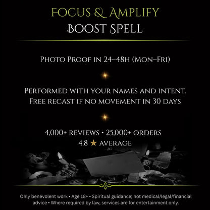 Focus & Amplify Boost Spell