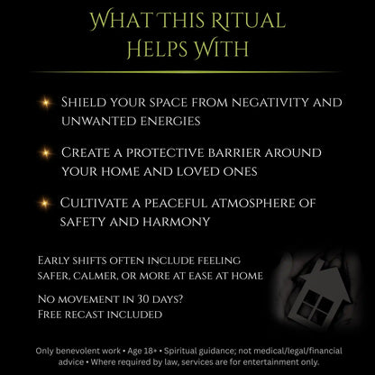 Pink Full Moon Blessed Home Protection Spell