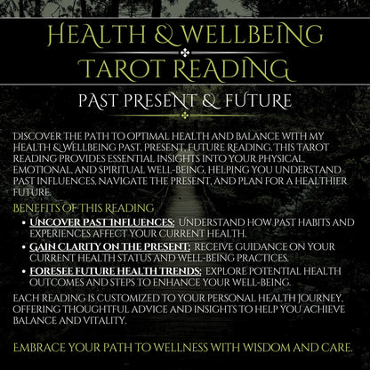 Health & Wellbeing Tarot Reading