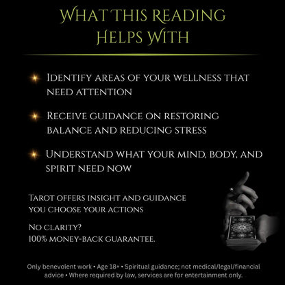 Health & Wellbeing Tarot Reading
