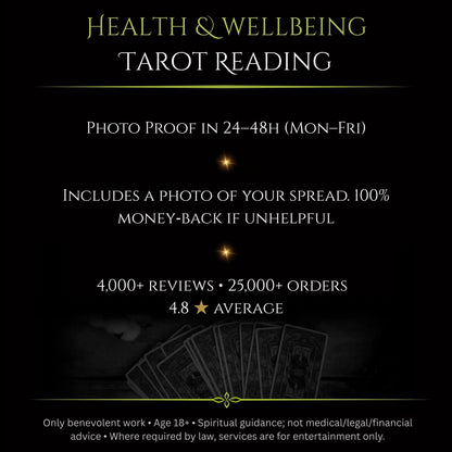 Health & Wellbeing Tarot Reading