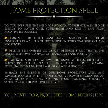 Crow Full Moon Home Protection Spell