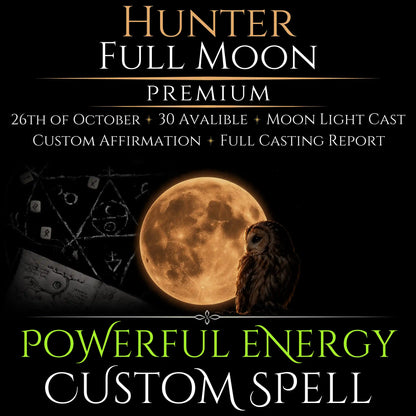 Hunter Full Moon Custom Energy Bespoke Spell