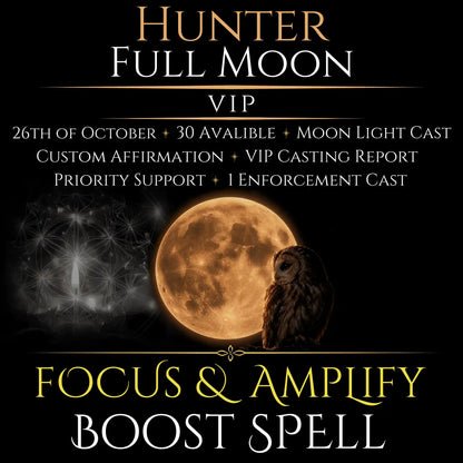 Hunter Full Moon Focus & Amplify Boost Spell