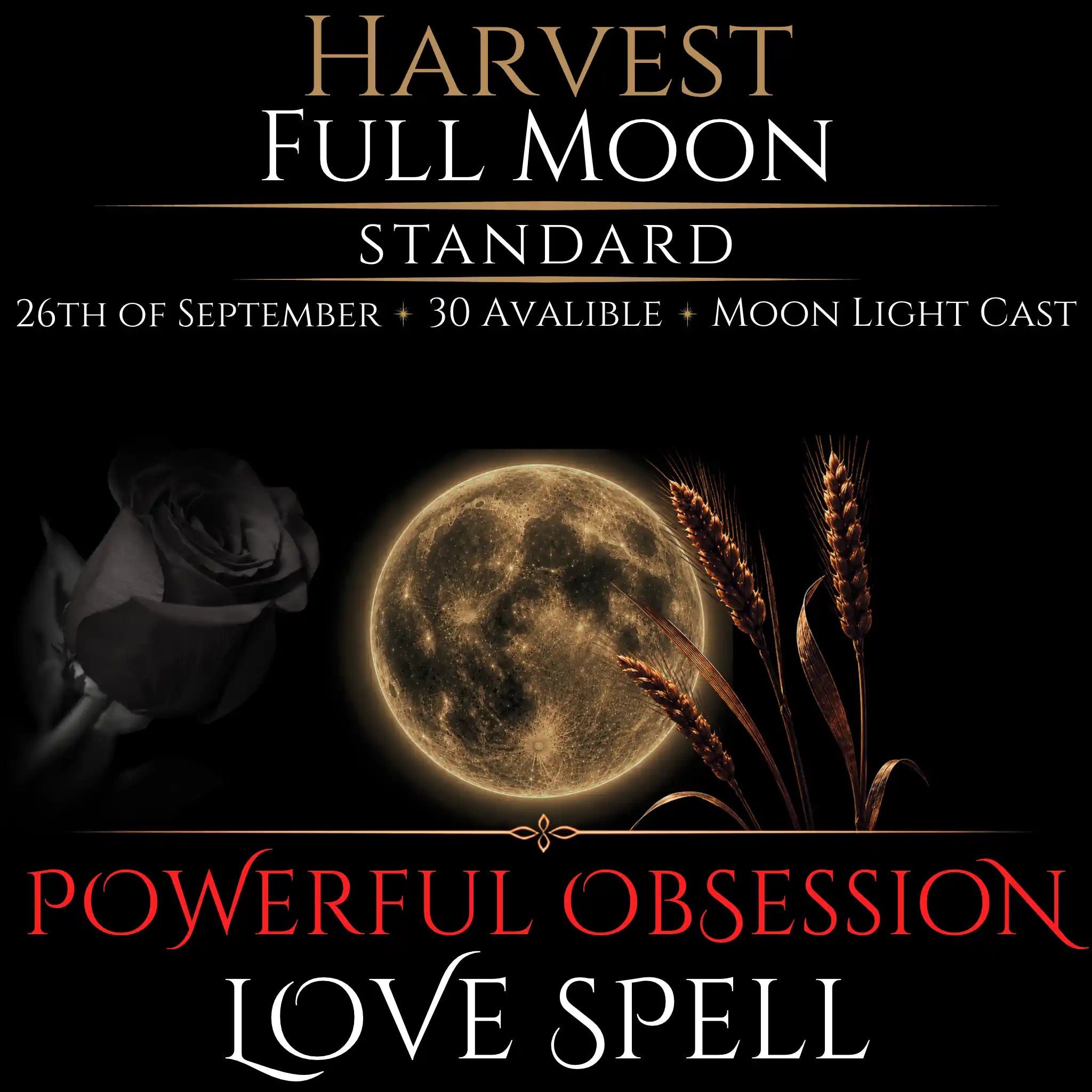 Hunter Full Moon Intense Devotion Love Spell