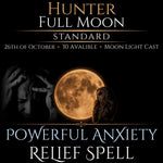Hunter Full Moon Anxiety Relief Peace Spell