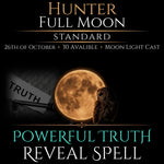 Hunter Full Moon Truth Reveal Clarity Spell