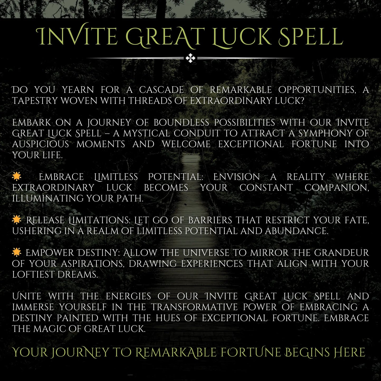 Crow Full Moon Invite Great Luck Spell