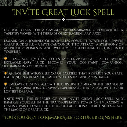 Crow Full Moon Invite Great Luck Spell