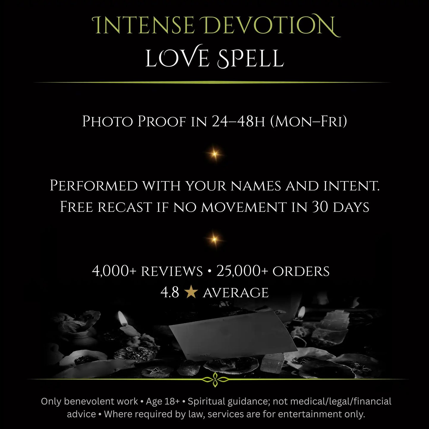 Intense Devotion Love Spell