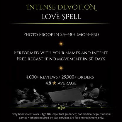 Intense Devotion Love Spell