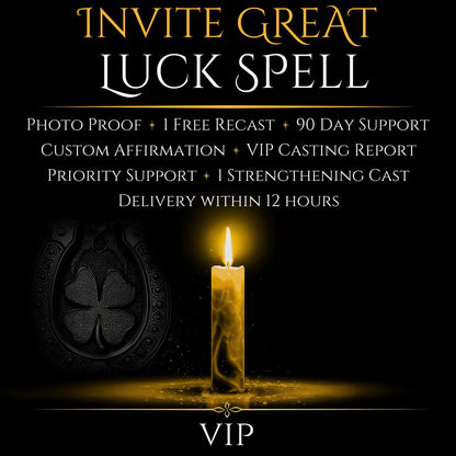 Invite Great Luck Spell