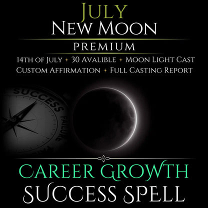 July New Moon Career Growth Success Spell