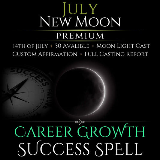 July New Moon Career Growth Success Spell