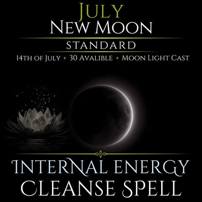 July New Moon Internal Energy Cleanse Spell