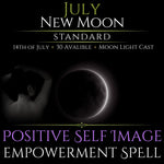 July New Moon Positive Self Image Empowerment Spell