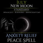 July New Moon Anxiety Relief Peace Spell