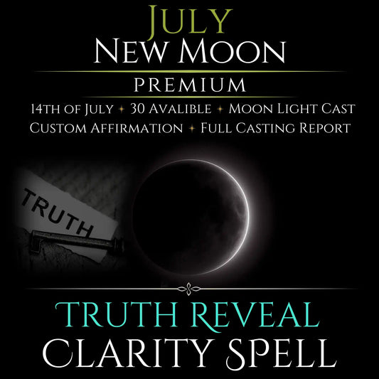 July New Moon Truth Reveal Clarity Spell