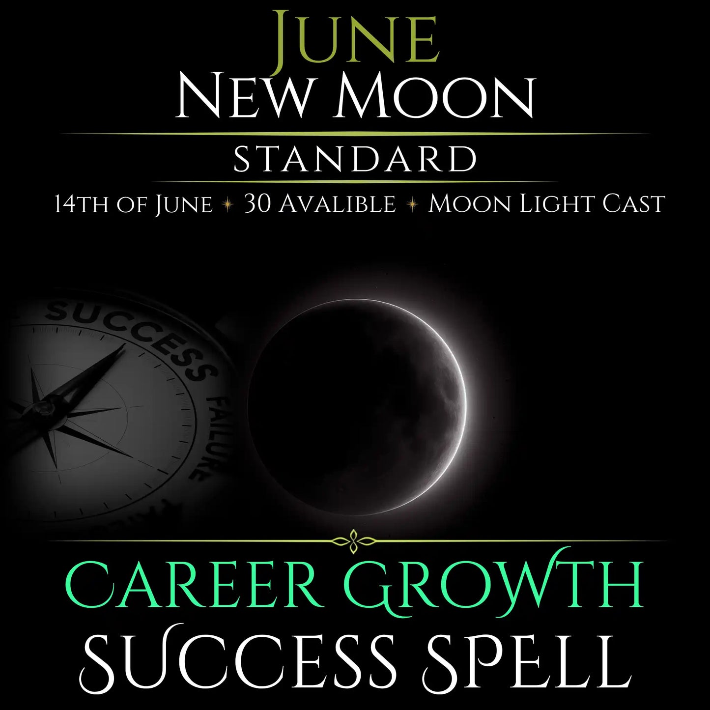 June New Moon Career Growth Success Spell