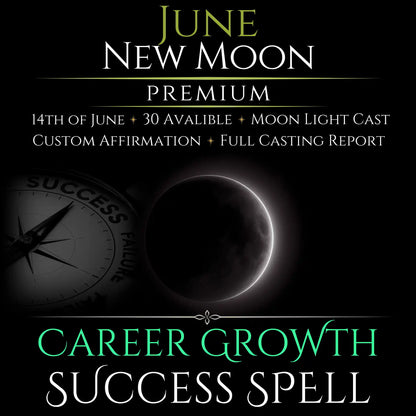June New Moon Career Growth Success Spell