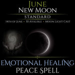 June New Moon Emotional Healing Peace Spell