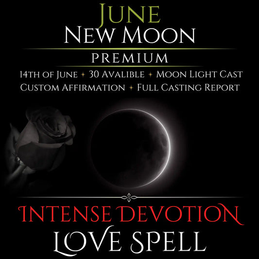 June New Moon Intense Devotion Love Spell