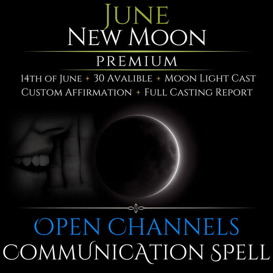 June New Moon Open Communication Clarity Spell